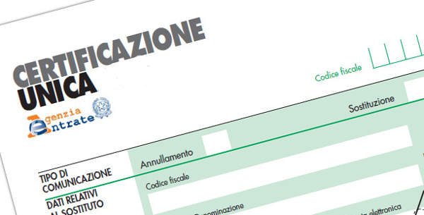 Certificazione Unica